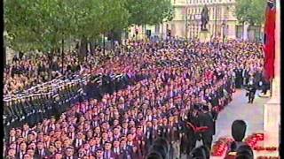 1000 Members of the Parachute Regiment Association Remembrance Sunday 2001 [upl. by Clarence]