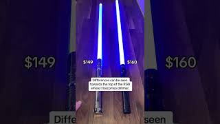 RGB VS Neopixel Lightsaber Comparison [upl. by Margaux6]