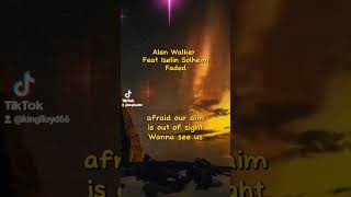 AlanWalker Iselinsolheim faded HDT music lyrics shorts fyp like subscribe share [upl. by Gamaliel]