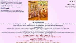 Surangama Sutra Fascicle 8 of 10 Chan Sutras Audio Drama in English 1080P [upl. by Juni]