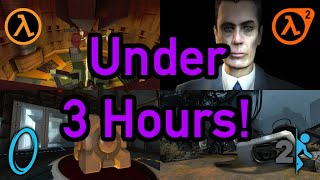 Speedrunning the HalfLife and Portal Games BacktoBack World Record [upl. by Thebault692]