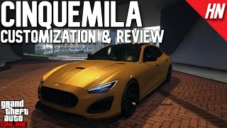 Lampadati Cinquemila Customization amp Review  GTA Online [upl. by Bil]