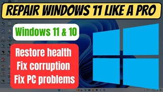 How to Repair Windows 11 StepbyStep Tutorial [upl. by Eniamreg]