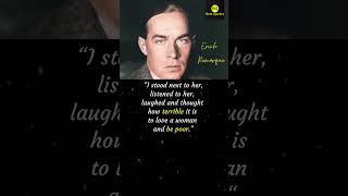 Erich Maria Remarque Best Quotes Love  shorts quotes inspirational remarque [upl. by Hamlet323]