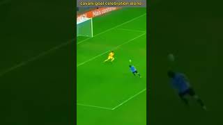 why cavani goal celebration alone [upl. by Ntisuj76]