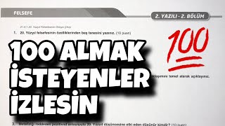 11Sınıf Felsefe 2Dönem 2Yazılı [upl. by Florida]