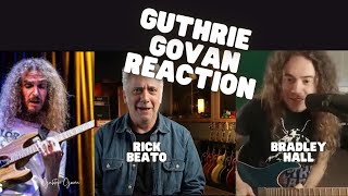 OTHER GUITARISTS REACTING TO GUTHRIE GOVAN [upl. by Pressman]