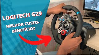 LOGITECH G29  MELHOR VOLANTE CUSTOBENEFÍCIO PARA PS5 [upl. by Zenobia5]