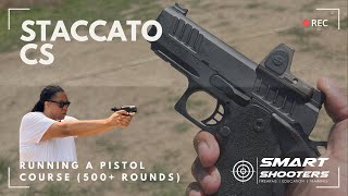 Pistol Performance Class  Running my Staccato CS [upl. by Ybocaj]