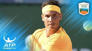 Best Shots and Rallies from the QuarterFinals  Rolex MonteCarlo Masters 2018 [upl. by Seana715]