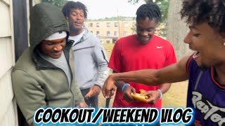 Day in the Life of a College Football Athlete  CookoutWeekend Vlog [upl. by Eniamart595]