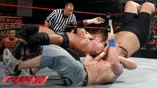 Cena vs Orton vs Triple H vs Big Show — Fatal 4Way WWE Championship Match Raw June 15 2009 [upl. by Bartolomeo]