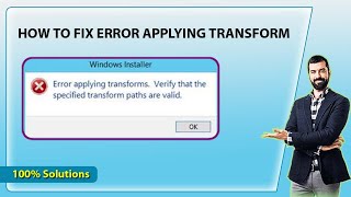 How to fix error applying transform 2024  Applying transform error solution  AndWin Tech [upl. by Assili]