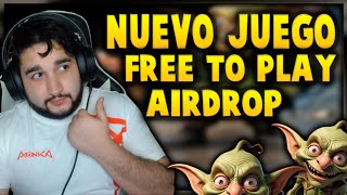 💎NUEVO AIRDROP amp NUEVO JUEGO FREE TO PLAY  GANA CRIPTOMONEDAS GRATIS💎 GOBLIN MINE GAME [upl. by Elmajian659]