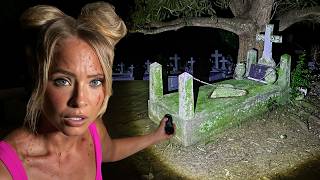 girl cleans abandoned graves at night [upl. by Mandych539]