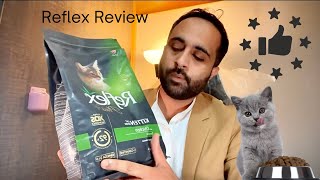 Review of Reflex Cat food by DrFurqan Arif  Cat Food Review  Aliyan Vets [upl. by Ettezoj]