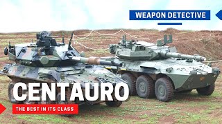 Centauro wheeled tank destroyer  The best in its class [upl. by Noremak]