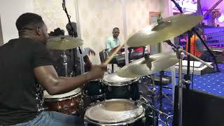 WHO IS THIS ENERGETIC DRUMMER  🥁🇬🇭 [upl. by Leasa]