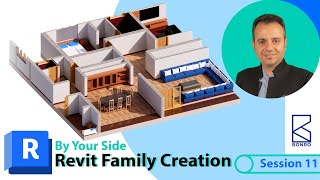 Revit Family Creation Masterclasssession 11 Curtain Wall Door [upl. by Asilav418]
