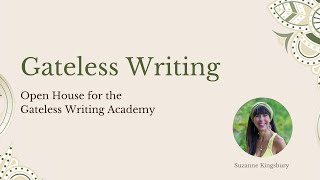 Open House for the Gateless Writing Academy [upl. by Aihcsrop]