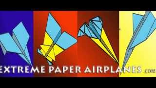 The MOST EXTREME AND COOLEST PAPER AIRPLANES [upl. by Ardnohs]