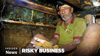 How People Risk Their Lives Hunting For Gems Pearls and Gold  Risky Business  Insider News [upl. by Cowey]