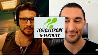 Fertility and Injecting Testosterone  Dr Cameron Sepah [upl. by Dranyar673]