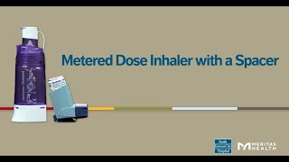 How to Use a Metered Dose Inhaler with a Spacer [upl. by Llenwahs]