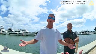 Entitled Yacht Captain Thinks He Can Assault Security Guard Without Consequences [upl. by Airres924]