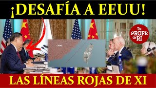 ÚLTIMA HORA CHINA DESAFÍA A EEUU HAY LÍNEAS ROJAS DE XI JINPING A BIDEN Y A TRUMP [upl. by Lucho]