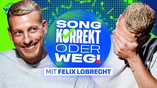 SONG KORREKT oder WEG mit Felix Lobrecht und Wildcard Annina [upl. by Ashlee342]