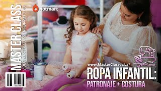 Ropa Infantil Patronaje  Costura  Diseña y confecciona como un profesional [upl. by Carlye]