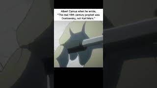 Sartre hted Camus solely for this one statement 😂anime deathnote philosophy [upl. by Notyal]