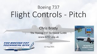 737 Flight Controls  Pitch [upl. by Carroll]