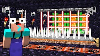 DO NOT GO INSIDE THIS INSANE MINECRAFT ROOM With UnspeakableGame and MooseCraft [upl. by Taran]