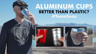 Ball Aluminum Cups Review Better Than Plastic TeamSeas [upl. by Annayad303]