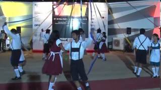 Maypole Dance performed in DWIH Excellence Tour 2013 at Hyderabad on 28 April 2013 [upl. by Ahseetal]