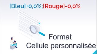 EXCEL  Comment afficher un pourcentage dévolution avec les signes  et  avec de la couleur [upl. by Strickman178]