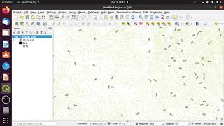 Prática de altimetria com QGis [upl. by Etan]