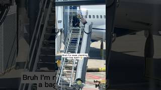 Airline Worker CAUGHT HURLING Luggage Onto Slide shorts travel workfails luggage [upl. by Ashelman531]