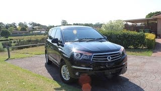 2014 Ssangyong Stavic InDepth Review [upl. by Noicpesnoc728]