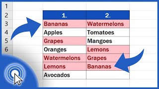 How to Compare Two Columns in Excel to Find Differences The Easiest Way [upl. by Nivak]