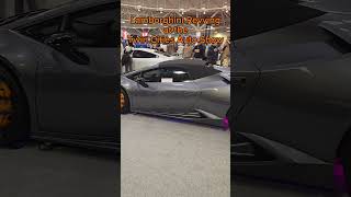 Lambo at the Twin Cities Auto Show 2024 lamborghini short shorts car cars 2024 sportscar [upl. by Marlon987]