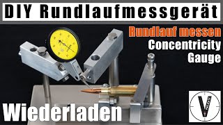 DIY • Rundlaufmessgerät • Concentricity Gauge • Vorstellung • Innen und Außenmessung • deutsch [upl. by Riem913]