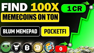 Find Your Next 100X Memecoin On TON 📌 BLUM Memepad Hidden Trick 💰 [upl. by Teplica]