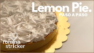 Receta de LEMON PIE 🍋  PASO A PASO  rosas de merengue [upl. by Markiv]