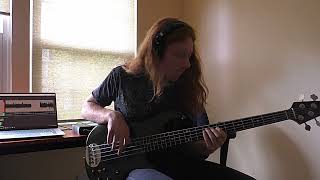 Hiatus Kaiyote  Cinnamon Temple Bass Cover [upl. by Ylim]