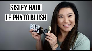 sisley haul  le phyto blush phyto poudre compacte les phyto ombres amp le phyto gloss [upl. by Prunella]