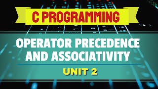 Operator Precedence and Associativity in C UrduHindi [upl. by Essilevi698]