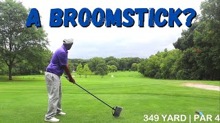 Golf with a Broomstick [upl. by Sibelle366]